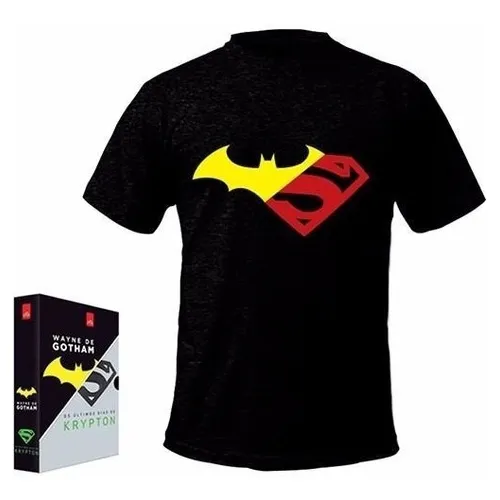 Box Wayne De Gotham + Os Últimos Dias Krypton + Camiseta Foto 1