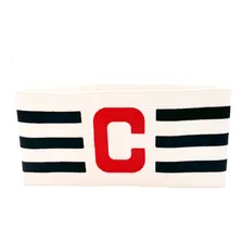 Braçadeira Faixa De Capitão Futebol Tricolor Ajustável Foto  mini 1