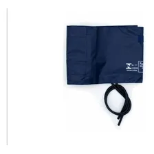 Braçadeira Obeso Nylon Esfigmomanômetro Aparelho De Pressão Cor Azul Premium Foto mini 4