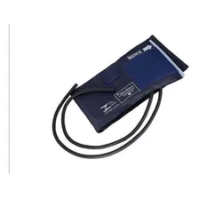 Braçadeira Obeso Nylon Esfigmomanômetro Aparelho De Pressão Cor Azul Premium Foto mini 2