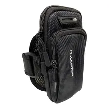 Braçadeira Suporte Braço Celular Treino Corrida Celular Fone Cor Preto Foto mini 2