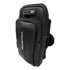 Braçadeira Suporte Braço Celular Treino Corrida Celular Fone Cor Preto Foto mini 1