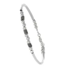 Bracelete Bali Esferas Em Prata 925 Foto mini 1