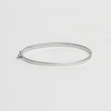 Bracelete Fio Em Prata De Lei 925 Comprimento 6 cm Cor Prata 925 Foto mini 3