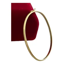 Bracelete Oval Lindas Joias - Fio Redondo 3mm 19cm - Ouro 18k Diâmetro 19 cm Foto mini 1
