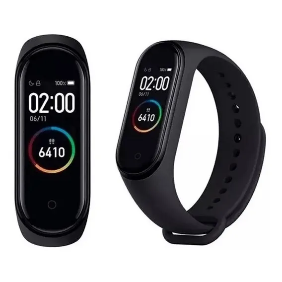 Bracelete Smartband M4 Monitor Cardíaco Relógio Inteligente Caixa Preto Pulseira Preto Foto 1