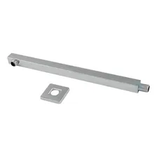 Braço Chuveiro Inox Para Ducha Quadrada Inox Cromado Foto  mini 1
