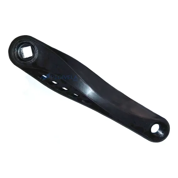 Braço Esquerdo Do Pedivela Preto 170mm Aço Ltx Pedivela Mtb Foto 1