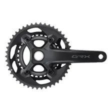 Braco Esquerdo Pedivela Shimano Fc-rx600 165mm Preto Bike Foto  mini 1