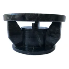 Bras Art Retangular Fondue De Pedra Kit Chapa Com Fogareiro 37x25 Surper Grande Foto mini 4