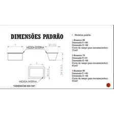 Braseiro P/ Embutir Inteiro Em Aço Inox -60x50x24 -novo Foto mini 4