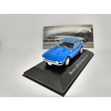 Brasinca 4200 Gt Uirapuru Coleção Carros Inesquecíveis Do Br Cor Azul Foto mini 3