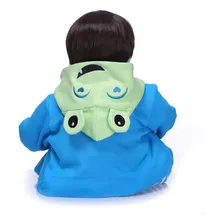 Brastoy BebĂȘ Reborn Menino Boneco Menino Sapo Boneca Silicone Realista Foto mini 3