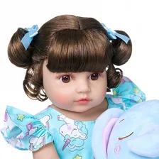 Brastoy Bebe Reborn Elefantinho Boneca Reborn Sofia 100% Silicone Foto mini  2