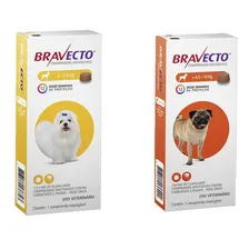 Bravecto Antipulga E Carrapato 4,5kg Á 10kg E 2 Á 4,5 -kit 2 Foto mini 1