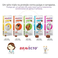 Bravecto Antipulgas e Carrapatos Para Cães De 4,5 A 10 Kg Foto mini 4