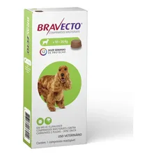 Bravecto Antipulgas e Carrapatos p/cães 10 a 20kg MSD Foto mini 1