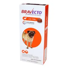 Bravecto Comprimido Antipulgas e Carrapatos MSD Para Cães 4,5 A 10 kg Foto mini 1