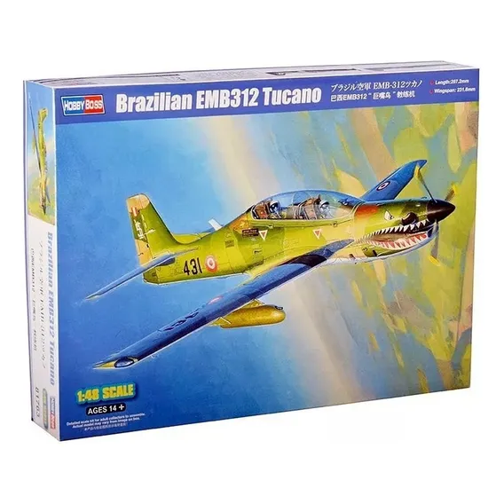 Brazilian Emb-312 Tucano - 1/48 - Hobbyboss 81763 Foto 1