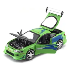 Brian's Mitsubishi Eclipse - Velozes E Furiosos 1/24 - Jada Foto mini  3