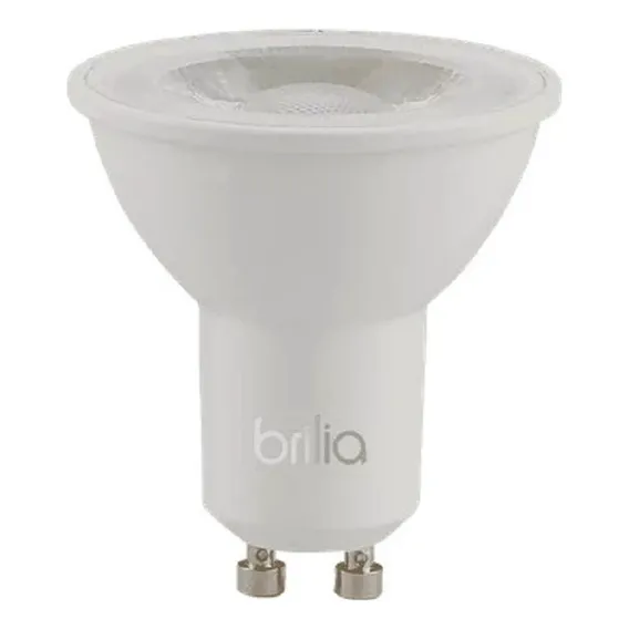 Brilia - Lâmpada Mr16 Dicroica Led 7w 2700k Bivolt Gu10 Foto 1