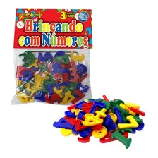 Brincando Com Números 56 Peças 4743 - Pais E Filhos Foto  mini 1