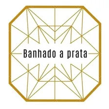 Brinco Anjo Banhado Prata Satisfação Garantida Rápido Cor Prateado Foto mini 4