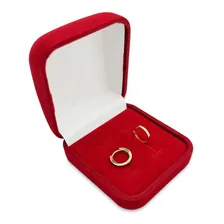 Brinco Argola Em Ouro 18k Foto mini 4