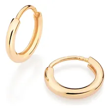 Brinco Argola Folheado A Ouro 18k Rommanel Foto mini 4