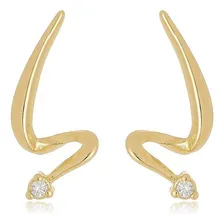 Brinco Banhado A Ouro 18k Foto  mini 1