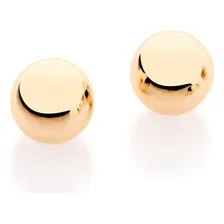 Brinco Bola Rommanel Folheado A Ouro 520350 Foto mini 1