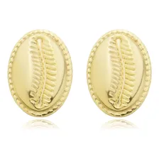 Brinco Buzios Banhado A Ouro 18k Foto  mini 1