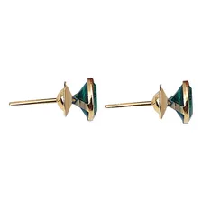 Brinco Com Zircônia 5mm Em Ouro 18k Foto mini 4