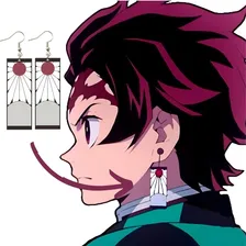 Brinco Do Tanjiro Demon Slayer Anime Cosplay Kimetsu Geek Foto mini 4