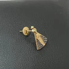 Brinco Em Ouro 18k Nossa Senhora Aparecida Manto Rodinado Foto mini  3