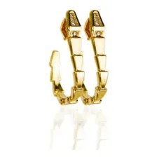 Brinco Feminino Tendência Banhado A Ouro 18k Foto  mini 1