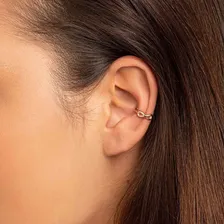 Brinco Folheado Ouro Rommanel Piercing Iinito Com Foto mini 2