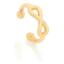 Brinco Folheado Ouro Rommanel Piercing Iinito Com Foto mini 1