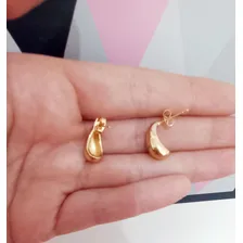 Brinco Gota Argolinha Dourado Foto mini 3