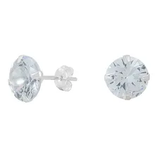 Brinco Masculino 7mm Com Zirc么nias Brilhante De Prata 925 Foto mini 1