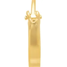 Brinco Pequeno Rommanel Argola Infantil 1,0cm 520293 Cor Dourado Foto mini  2