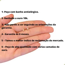 Brinco Perola Infantil Com Tarraxa Baby Criança Antialérgico Foto mini  3