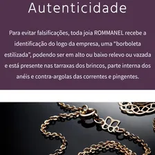 Brincos Rommanel Pequenos Solitário Pérolas 525624 Foto mini 4