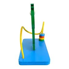 Brinquedo Aramado Montessori Pedag贸gico Divertidos Cor Dinossauro Foto mini 2