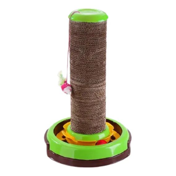 Brinquedo Arranhador Para Gato Arranha Céu 3 Em 1 Truqys Pet Foto 1