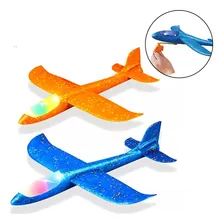 Brinquedo Avião Planador De Isopor FlexÃvel C/led E Lançador Foto mini 3