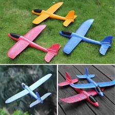 Brinquedo Avião Planador De Isopor FlexÃvel C/led E Lançador Foto mini 4