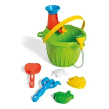 Brinquedo Balde Com Forminhas Para Praia Multi Fun Tateti Foto mini 2