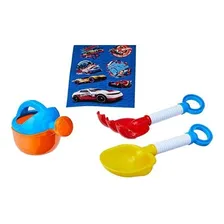 Brinquedo Baldinho De Praia Infantil Hot Wheels Da Fun 82746 Foto mini 2