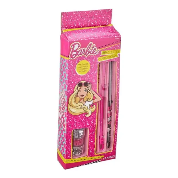 Brinquedo Barbie Kit Fashion Braceletes Glamourosos Fun Foto 1
